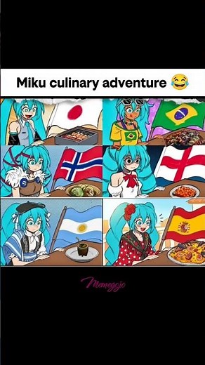 Miku culinary adventure Part-2 😂 #hatsunemiku #miku