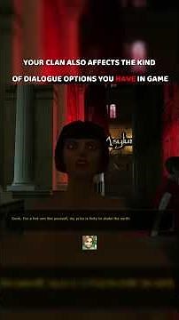 You Should Play Vampire The Masquerade BLOODLINES #fyp #rpggames #vtmbloodlines #gaming #retrogames