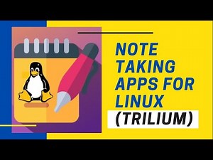 How To Install Note Taking Apps for Linux (TRILIUM)