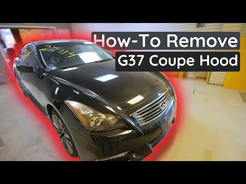 How To Remove G37 Coupe Hood | Take Off Instructions |