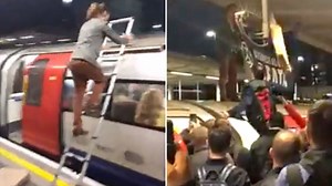 Angry Londoners kick back at climate activist