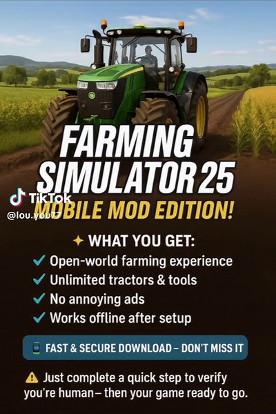 Farming Simulator 25 – Mobile Mod Edition Released!