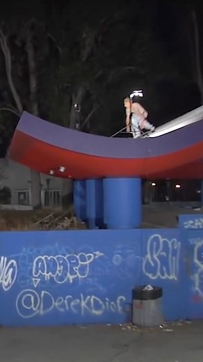 Skate Spot History - Skating Off the West LA Courthouse Roof #skateboarding | Dern Brothers