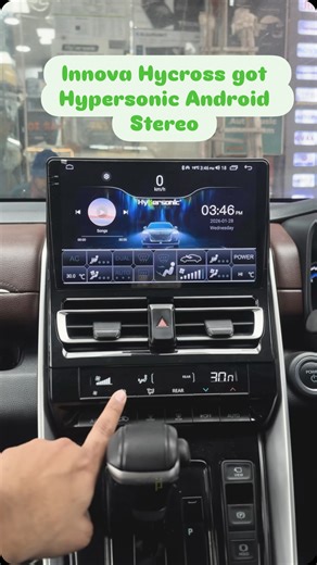 AUTO MUSIC EMPORIUM on Instagram: "Hypersonic 2k 10.36” android stereo installed in Toyota Innova Hycross Contact: 9205844233 , 9205855233 #innovahycross #infotainmentsystem #caraudio #hypersonicandroid #automusicemporium"