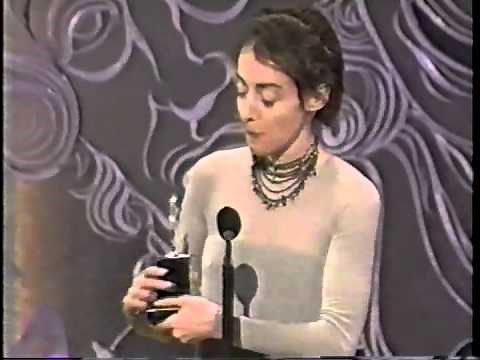 Jane Adams wins 1994 Tony Award for Best Featured Actress in a Play