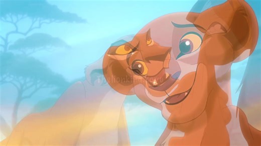 Heartwarming Love Story of Kiara and Kovu from The Lion King 2