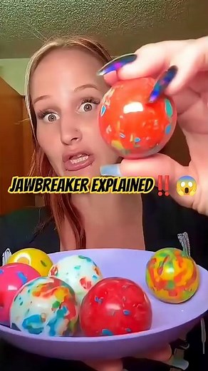 Why Nobody Bites This Candy (Jawbreaker Explained) 😳#shorts