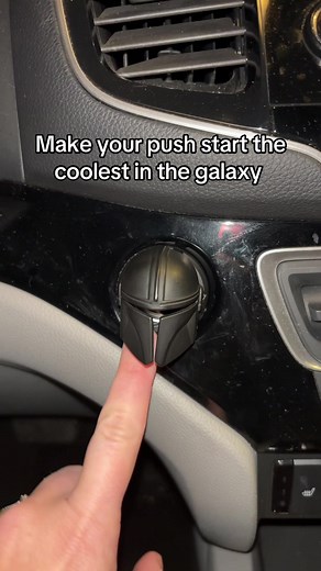 Enhance Your Car with a Galactic Push Start Cover