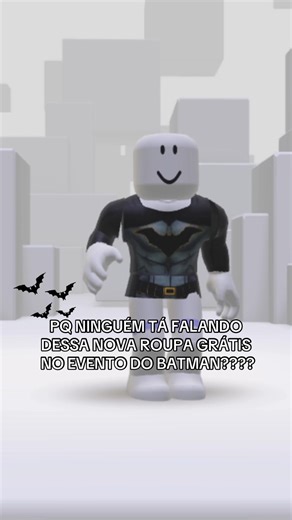 Nova Roupa Grátis do Batman em Evento no Roblox