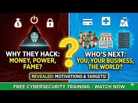 Cybercrime Motivations Explained: Money, Revenge, or Politics? 🕵️‍♂️ | iTCA