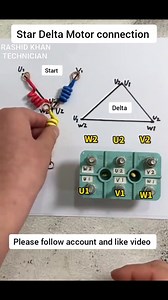 10K reactions · 2.1K shares | STAR DELTA MOTOR CONNECTION #Alhamdulillah #Rashidkhangenerator #electrician #mechanic #electronic #generator #technician #india #saudiarabia #usa #america #england #canada #netherlands #ireland #education #engineproblem #california #engineering #newyork #alberta #caterpillar #cummins #perkins #doosan #mtu #germany #automotive #automobile #كهربائي | Rashid Khan | Facebook