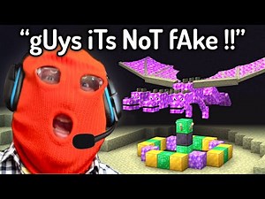 The FUNNIEST FAKE Minecraft Speedruns To Fall Asleep To