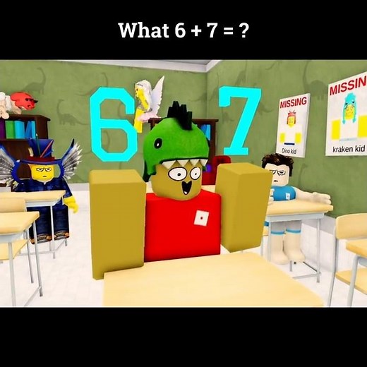 When 67 kid make the whole class angry..