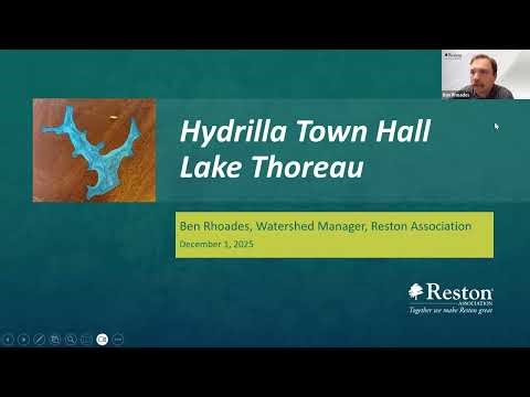 Virtual Town Hall: Hydrilla - December 1, 2025