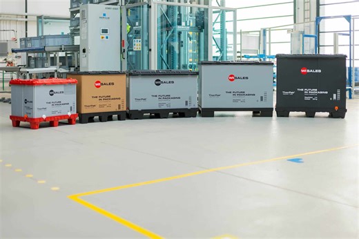 Video: Assembling large load carriers from plastic pallets