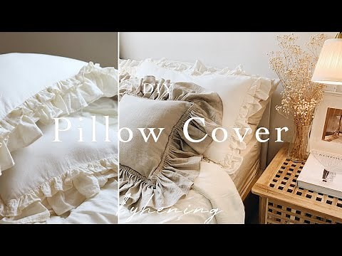 DIY Pillowcase with Ruffles | Shabby Chic Decor DIY | Home Decor DIY