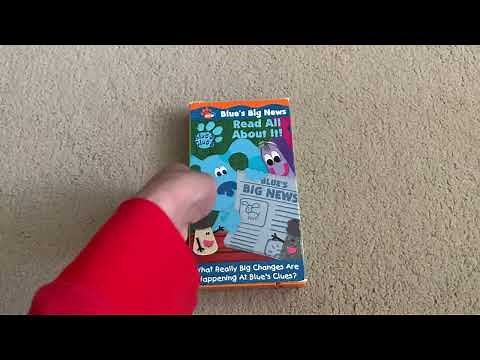 Blue’s Clues: Blues Big News Read All About It! 2001 VHS