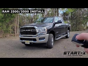 Start-X Ram 2500/3500 2019+ Remote Start Install