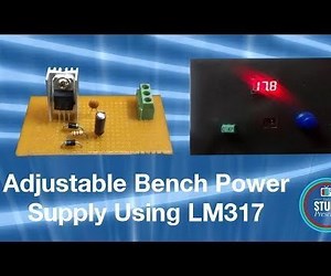 Variable Bench Power Supply From Scratch Using Laptop Adapter & LM317