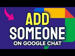 How to ADD Someone on Google Chat (Step by Step)