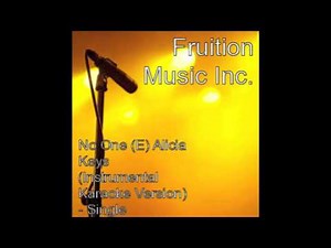 Alicia Keys - No One (Instrumental Karaoke Version)