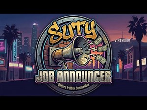 Suty Job Announce (Fivem Script, QBCore & QBox)