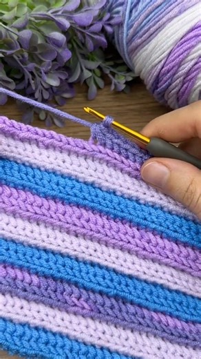 “Mini Knitting Project You Can Complete in 10 Minutes ✨” #crochet #easy #örgü #shorts #short