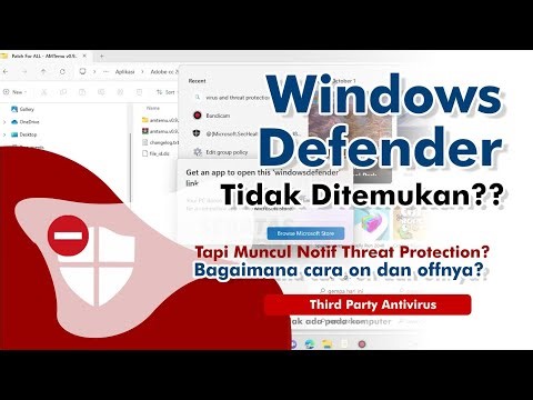 Windows Defender Hilang dari Komputer? Gimana Cara ON dan OFFnya?