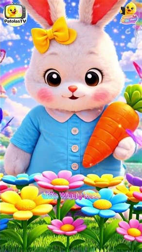 I’m a Little Bunny 🐰 | Easter Bunny Song for Kids | Nursery Rhymes & Toddler Songs🎵