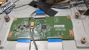 Parte 8 de Pantalla negra en TV LG 39LN5700: Diagnóstico y reparación de la tarjeta T-Con | Desvare 5070 tutoriales de electronica