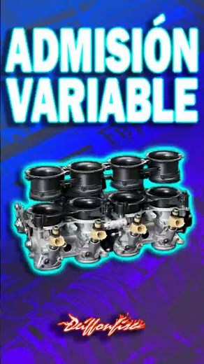 ¿CÓMO funciona la ADMISIÓN VARIABLE? #mecanica #motor