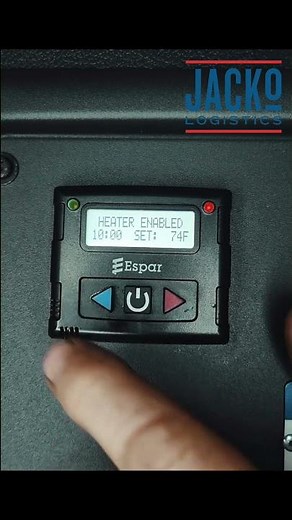 How to... operate the Freightliner bunk heater