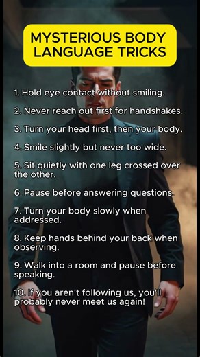 9 Powerful Body Language Tricks to Command Respect and Presence