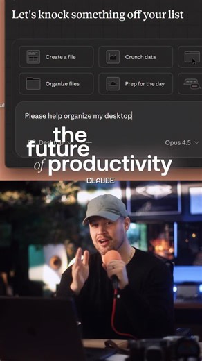 Roberto P. Nickson on Instagram: "Anthropic just launched Claude Cowork. Think of it as a version of the highly celebrated Claude Code, designed for non-technical people. This isn’t sponsored, I just thought you’d want to share this with a friend to help them understand how agents will increasingly become part of our workflows and increase our productivity. From my early tests, loading up CC in the terminal is still a much better experience as the desktop app experience is a bit limited. It is a