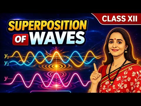 Class 12 physics| superposition of waves | chapter 6| important derivations