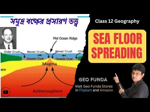 Sea Floor Spreading Theory || Sea Floor Spreading Explained in Bangla || Geo Funda Bangla