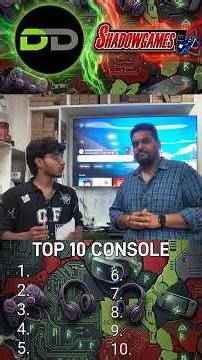 Blind Ranking Top 10 Video Game Consoles with @shadowgameshop #trendingshorts #shortsviral #youtube