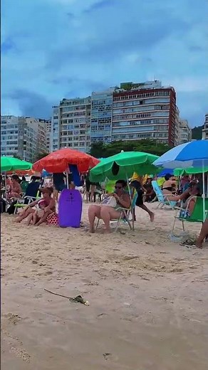 🏖️ Beach Walk Copacabana, Rio de Janeiro | Brazil #shorts
