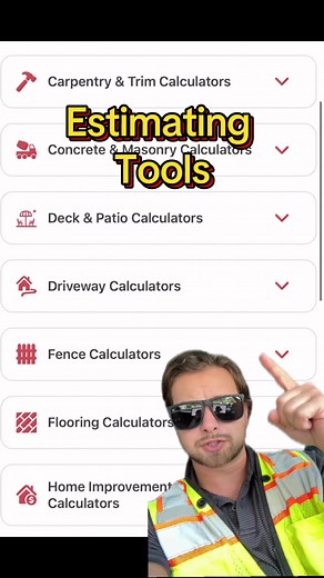 Estimating Tools for Construction Projects