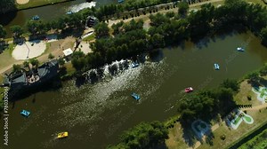 Amusement Park Leba Park Rozrywki Leba Park Aerial View Poland