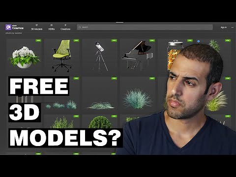 Chaos Cosmos - FREE quality 3d models and HDRI library - by Chaos Group