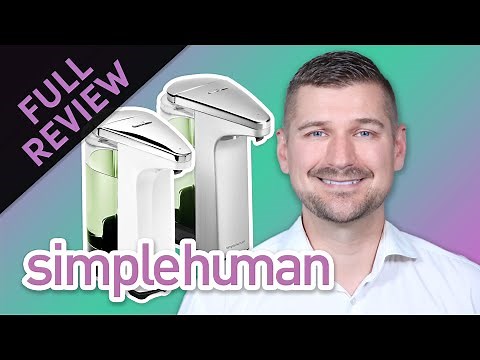 🧼✨ Touchless Magic! Simplehuman Soap Dispenser Review
