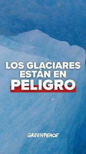 ⚠️ Los glaciares son fundamentales para la vida en el planeta, pero nuevamente están en peligro 😔 📌 Así como lo explica Agostina Rossi Serra, Bióloga e Integrante del Equipo de Campañas de Greenpeace, estos gigantes de hielo no solo guardan el 70% de nuestras reservas de agua dulce, también son clave en la lucha contra el cambio climático. 🚨 A pesar de su importancia en el planeta, están amenazados por intereses económicos poderosísimos, y actualmente existe la posibilidad de que se formalice