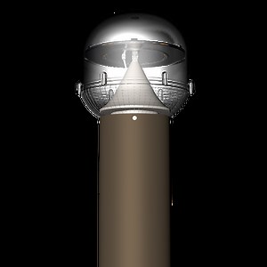Solar LED Bollard Light | SUNDIAL | SOLTECH Solar Lighting