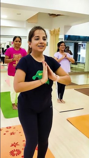 Yoga Dance with our Yoginis | Har Har Shambu by Jeetu Sharma Abhilipsa Pandahar #shorts