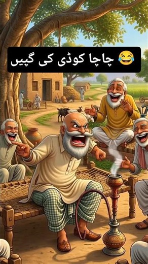 چاچا کوڈی کا گپستان 😂 |Chaha Kodi ke Gapen #funny #ai #cartoon #shortsfeed #chachakodi #shorts