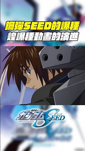 煌爆種動畫的演進 #鋼彈SEED