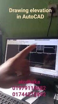 Drawing elevation in AutoCAD