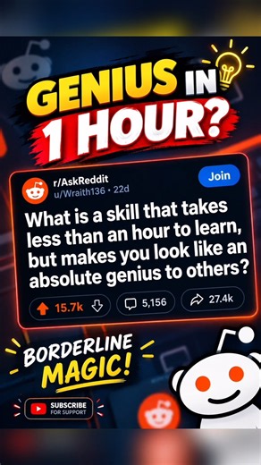 This 1-Hour Skill Makes You Look Like A Genius 🧠 | AskReddit #shorts #askreddit #redditstories