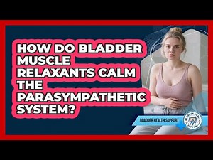 How Do Bladder Muscle Relaxants Calm The Parasympathetic System? - Bladder Health Support